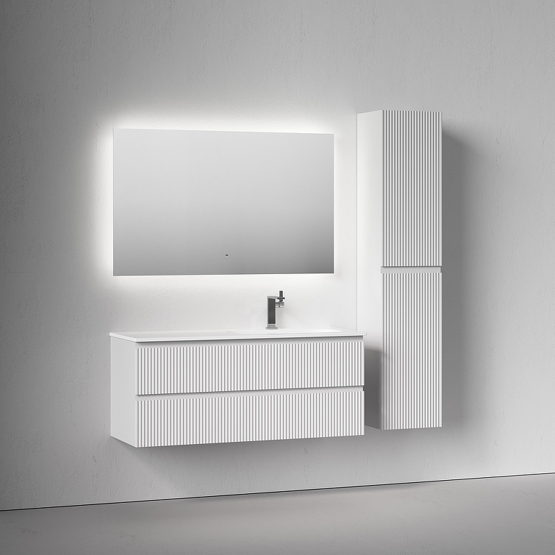 Тумба под раковину Sancos Snob R 119,5 SNR120RW подвесная цвет Bianco