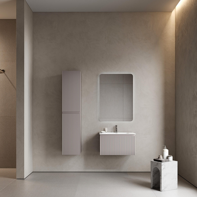 Тумба под раковину Sancos Snob R 1.0 70 SNR1.070SM подвесная цвет Doha Soft