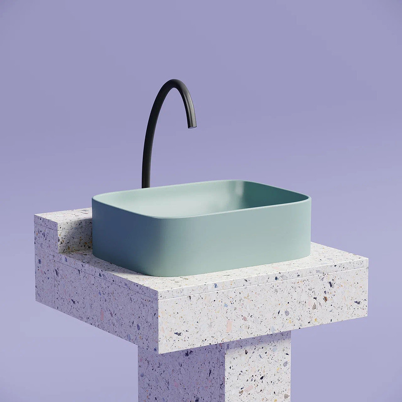 Раковина-чаша Ceramicanova Element 51 CN6052MLG Зеленая матовая