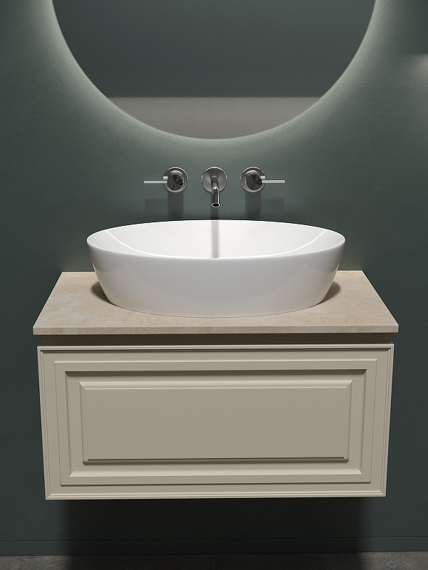 Тумба под раковину Sancos Very 80 VR80CE подвесная Beige Soft