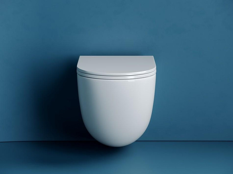 Комплект унитаза Ceramicanova Vogue CN4008T с сиденьем Микролифт и инсталляцией WeltWasser WW Marberg 507 10000005949+10000005952 с клавишей смыва Хром глянцевый