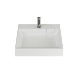 Раковина Ceramicanova Quattro 60 CN0101 на стиральную машину цвет Белый