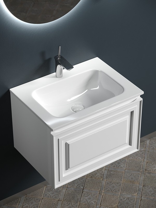 Тумба под раковину Sancos Very 60 VR60W подвесная Bianco