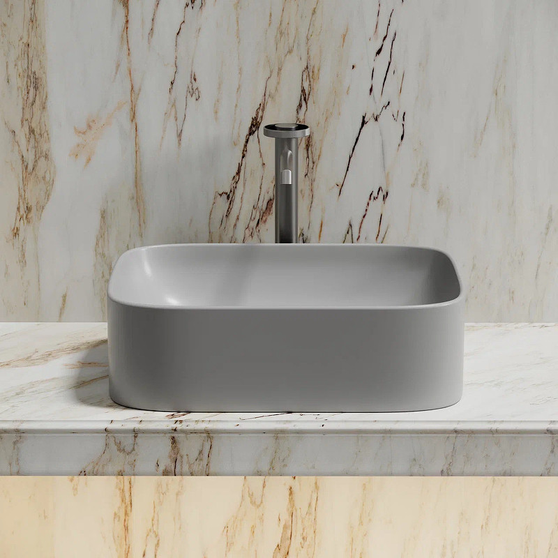 Раковина-чаша Ceramicanova Element 51 CN6052MSG Серая матовая