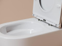 Унитаз Ceramicanova Noe CN4011T подвесной цвет Белый с сиденьем