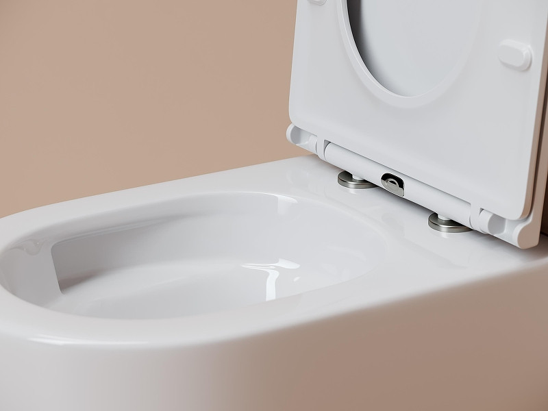 Унитаз Ceramicanova Noe CN4011T подвесной цвет Белый с сиденьем