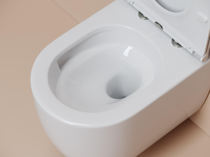 Унитаз Ceramicanova Noe CN4011T подвесной цвет Белый с сиденьем