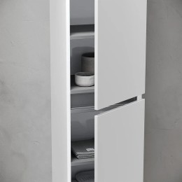 Шкаф пенал Sancos Urban 35 PUR35W подвесной Белый глянец