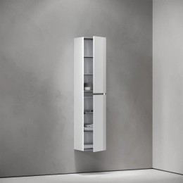 Шкаф пенал Sancos Urban 35 PUR35W подвесной Белый глянец