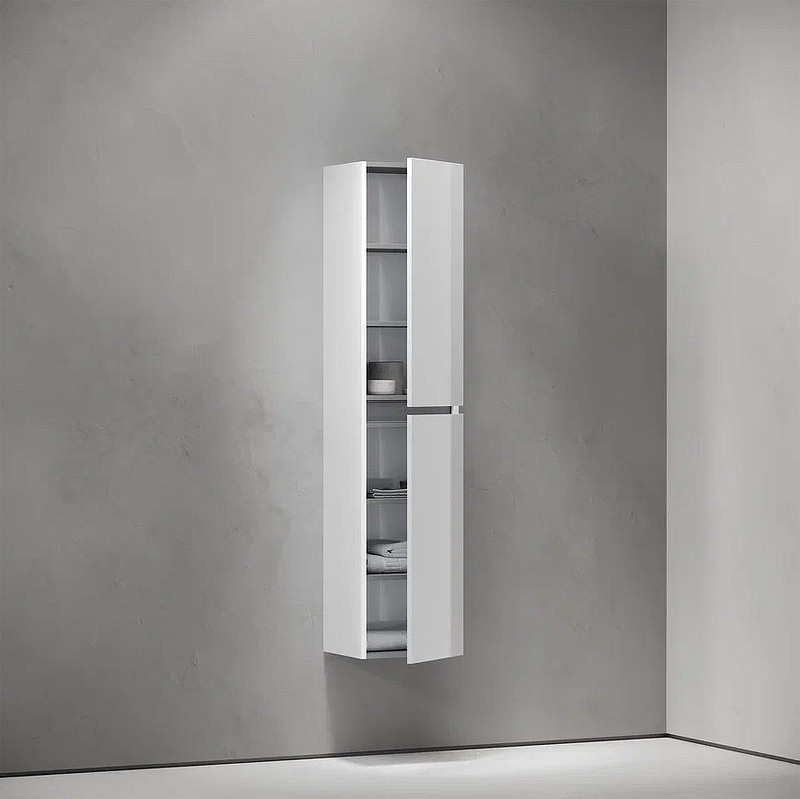 Шкаф пенал Sancos Urban 35 PUR35W подвесной Белый глянец
