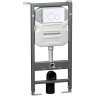 Комплект унитаза с инсталляцией Ceramicanova Play CN3001_1001W_1000 с сиденьем Микролифт и Белой клавишей смыва