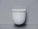 Унитаз Ceramicanova Voga CN4012T подвесной цвет Белый с сиденьем Микролифт