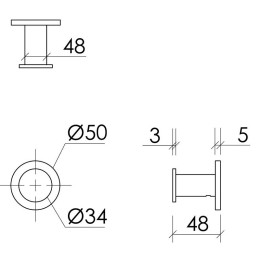 Крючок Sancos Base SC9025GG Вороненая сталь