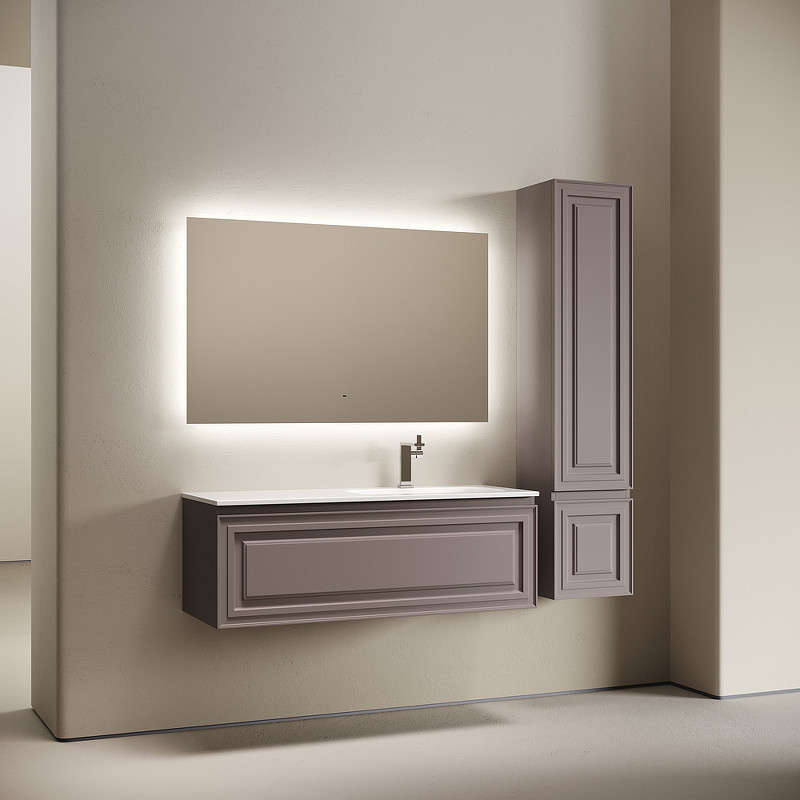 Тумба под раковину Sancos Very 119,5 VR120RSM подвесная цвет Doha Soft