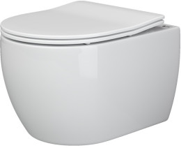 Унитаз Ceramicanova Play CN3001 с инсталляцией Grohe Rapid SL 38772001 с сиденьем Микролифт с кнопкой Хром