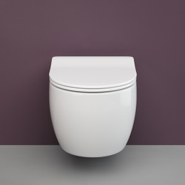 Унитаз Ceramicanova Play CN3001 с инсталляцией Grohe Rapid SL 38772001 с сиденьем Микролифт с кнопкой Хром