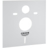 Комплект унитаза Ceramicanova Union CN4009T с инсталляцией Grohe Rapid SL 38775001 с сиденьем Микролифт и клавишей смыва Хром