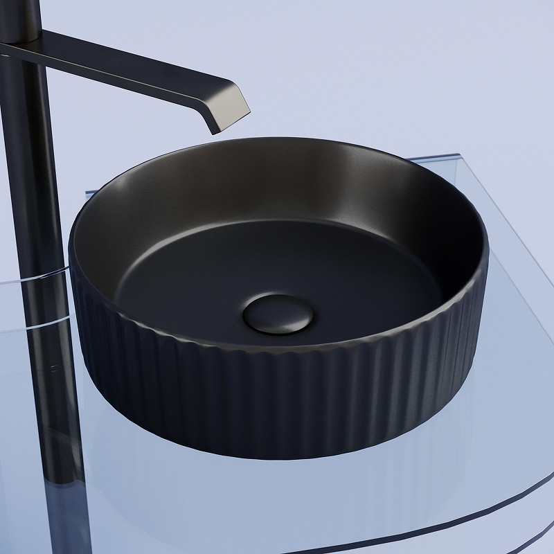 Раковина-чаша Ceramicanova Element 36 CN6057MB Черная матовая