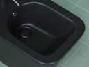 Биде Ceramicanova Metric CN3008MB подвесное Черное матовое
