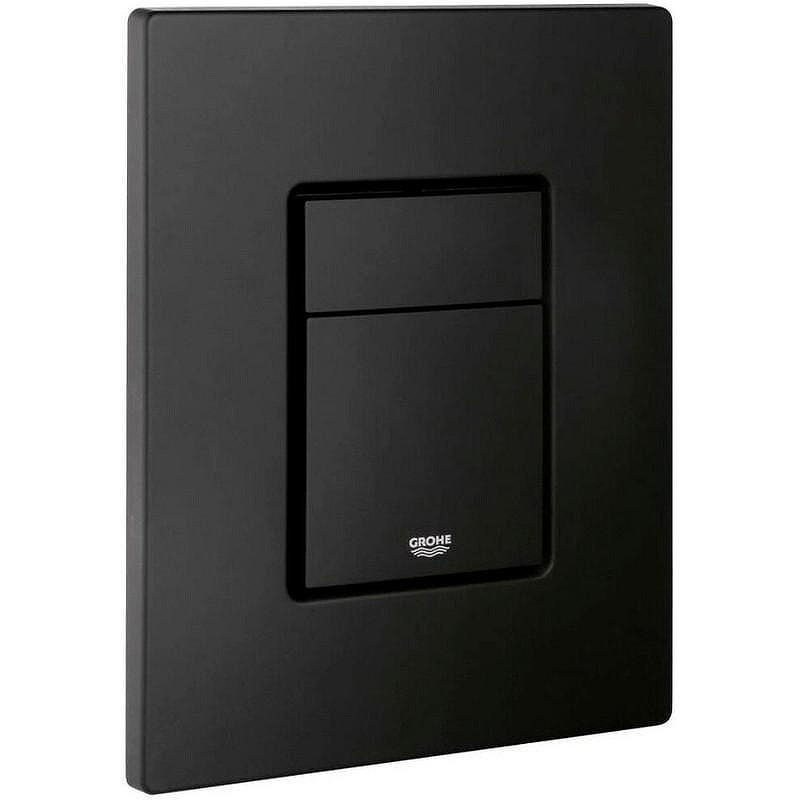Комплект унитаза Ceramicanova Union CN4009T с инсталляцией Grohe Rapid SL 38811KF0 с сиденьем Микролифт и Черной матовой клавишей смыва