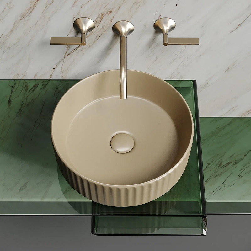 Раковина-чаша Ceramicanova Element 36 CN6057MC Капучино матовая