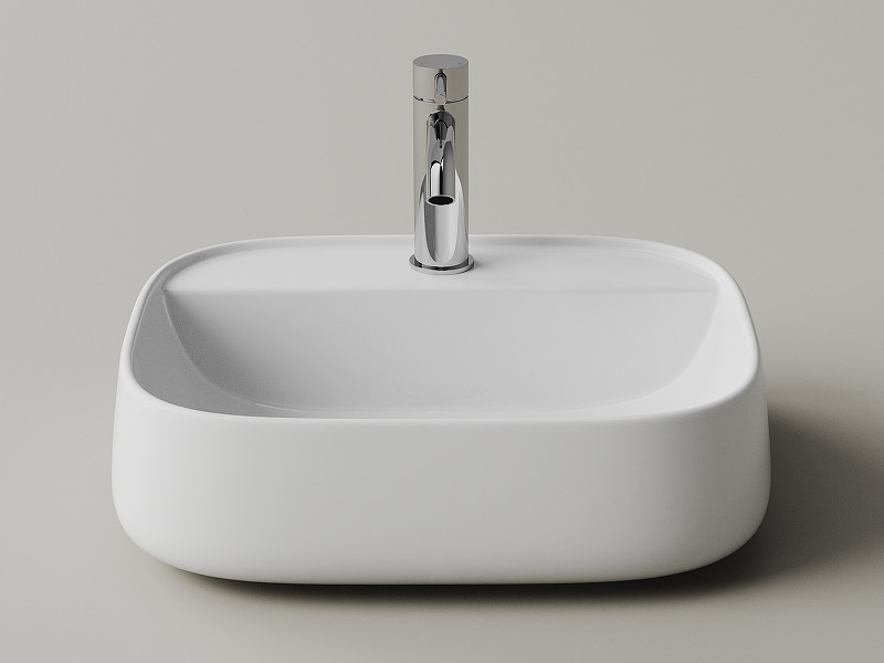 Раковина Ceramicanova Fonte 50 CN5051 цвет Белый