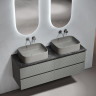 Столешница под раковину Sancos 140 TT140A1 Black Sky