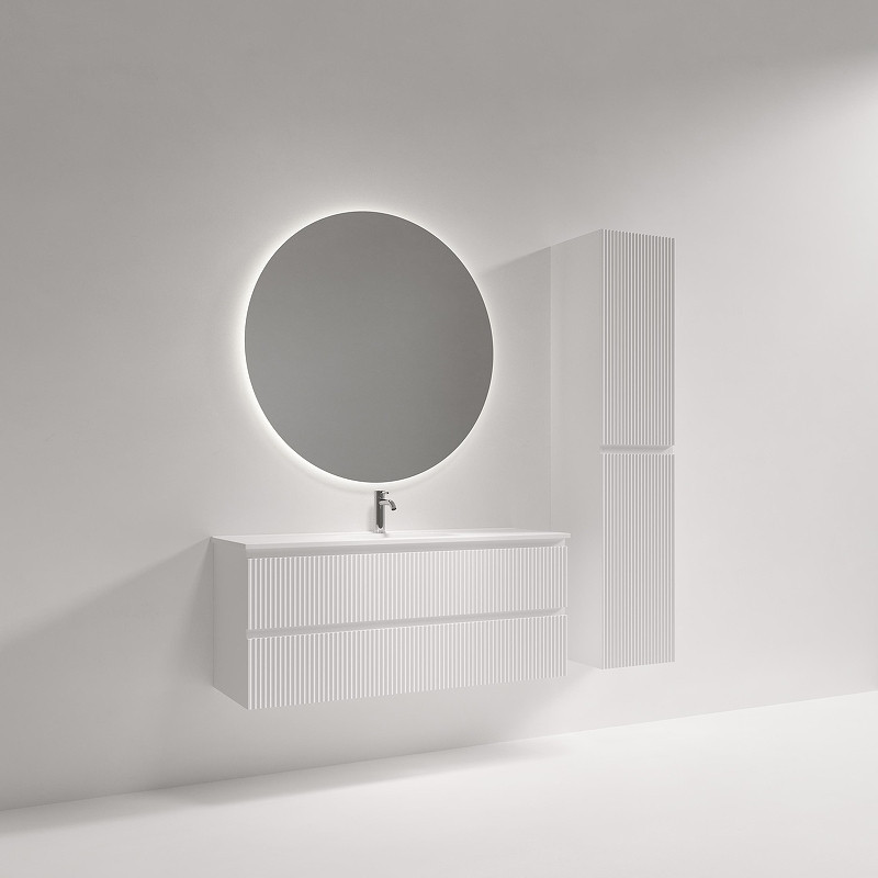 Тумба под раковину Sancos Snob R 120 SNR120/39W подвесная цвет Bianco