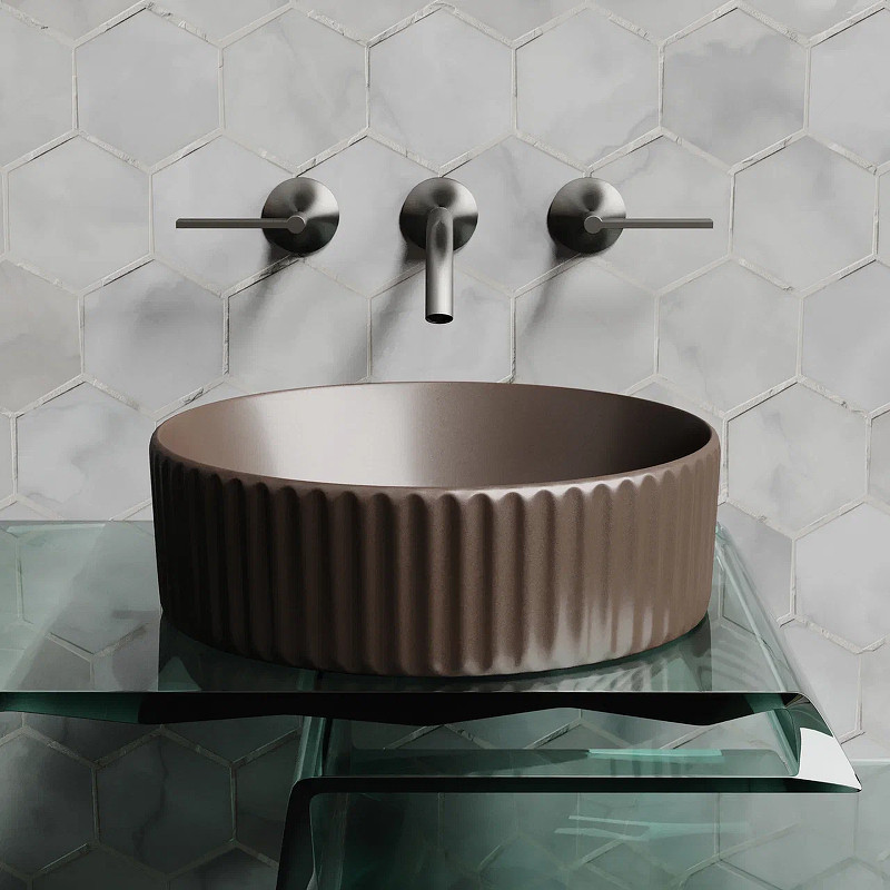 Раковина-чаша Ceramicanova Element 36 CN6057MDB Темно-коричневая матовая