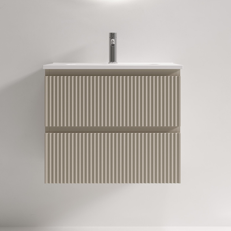 Тумба под раковину Sancos Snob R 60 SNR60/39CE подвесная цвет Beige Soft