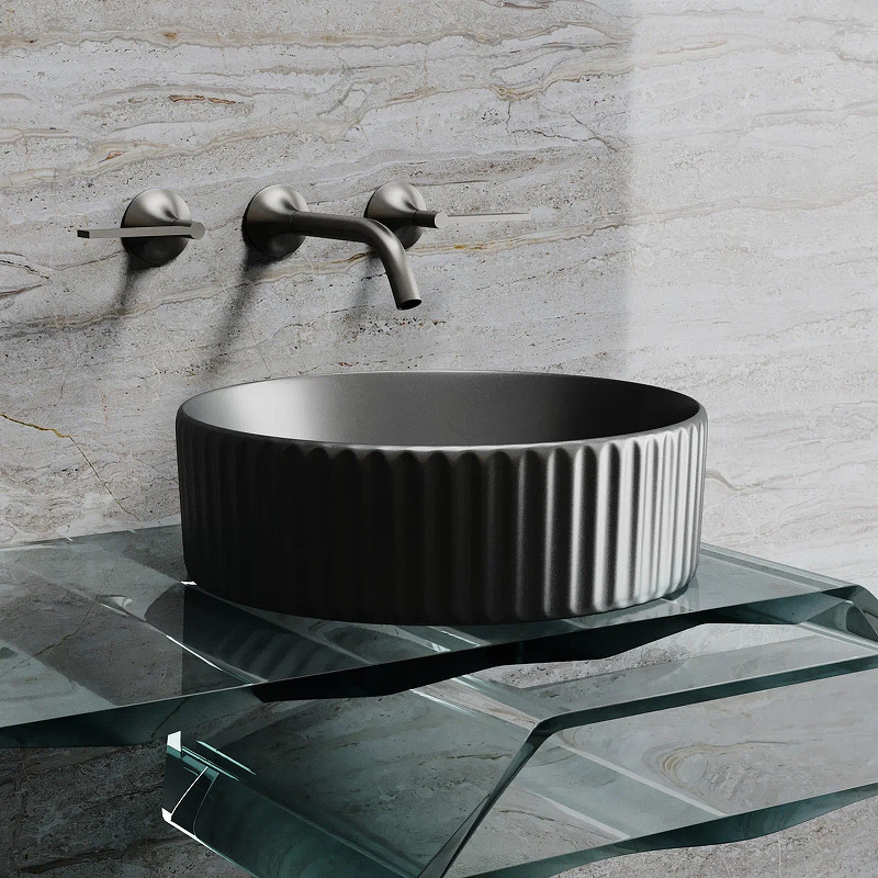 Раковина-чаша Ceramicanova Element 36 CN6057MDH Темный антрацит матовый