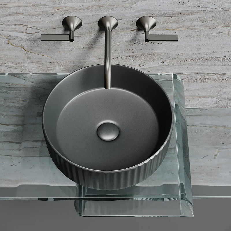 Раковина-чаша Ceramicanova Element 36 CN6057MDH Темный антрацит матовый