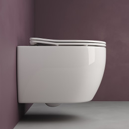 Комплект унитаза Ceramicanova Play CN3001 с инсталляцией Geberit Duofix Sigma UP320 111.300.00.5 с сиденьем Микролифт