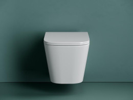 Комплект унитаза Ceramicanova Union CN4009T с инсталляцией Berges Novum D5 040235 с сиденьем Микролифт и Черной матовой клавишей смыва