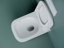 Комплект унитаза Ceramicanova Union CN4009T с инсталляцией Berges Novum D5 040235 с сиденьем Микролифт и Черной матовой клавишей смыва