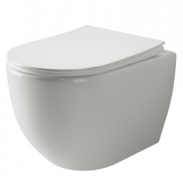 Унитаз Ceramicanova Mia Rimless CN1805 подвесной с сиденьем Микролифт
