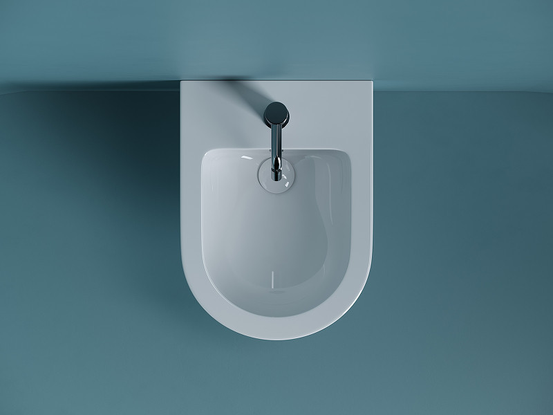 Биде Ceramicanova Uno CN11002 подвесное Белое
