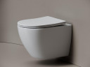 Унитаз Ceramicanova Mia CN1805T подвесной цвет Белый с сиденьем Микролифт
