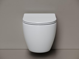 Унитаз Ceramicanova Mia CN1805T подвесной цвет Белый с сиденьем Микролифт