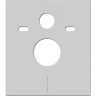 Комплект унитаза Ceramicanova Union CN4009T с инсталляцией Berges Atom 410 040332 с сиденьем Микролифт и Черной матовой клавишей смыва