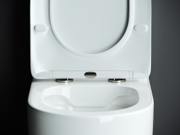 Унитаз-компакт Ceramicanova Mia Rimless CN1801-B без бачка и с сиденьем Микролифт