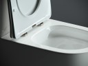 Унитаз-компакт Ceramicanova Mia Rimless CN1801-B без бачка и с сиденьем Микролифт