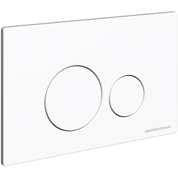 Комплект унитаза с инсталляцией Ceramicanova Metric CN3007_1001W_1000 с сиденьем Микролифт и Белой клавишей смыва