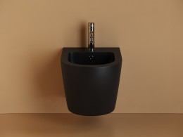Биде Ceramicanova Uno CN11002MB подвесное Черное матовое