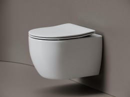 Унитаз Ceramicanova Play CN3001T подвесной цвет Белый с сиденьем Микролифт