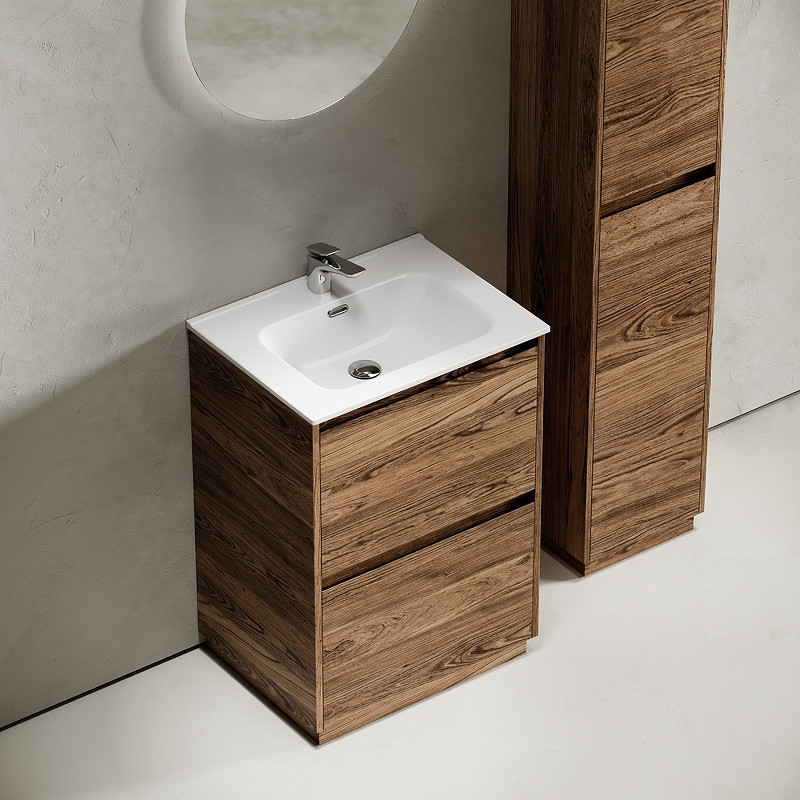 Тумба под раковину Sancos Libra Floor 60 LB60FECH Дуб чарльстон