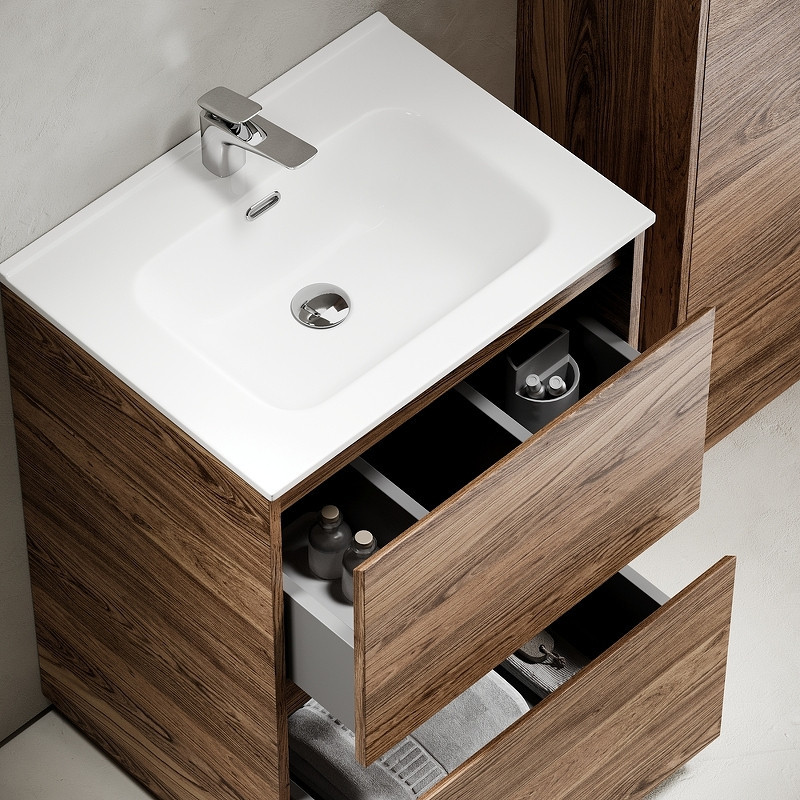 Тумба под раковину Sancos Libra Floor 60 LB60FECH Дуб чарльстон