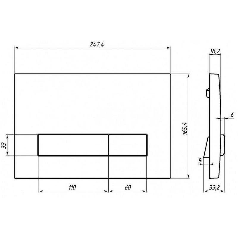 Комплект унитаза Ceramicanova Union CN4009T с инсталляцией Berges Atom 410 040340 с сиденьем Микролифт и Черной матовой клавишей смыва