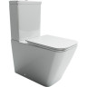 Унитаз-компакт Ceramicanova Cubic CN1803-B без бачка и с сиденьем Микролифт