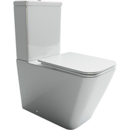 Унитаз-компакт Ceramicanova Cubic CN1803-B без бачка и с сиденьем Микролифт